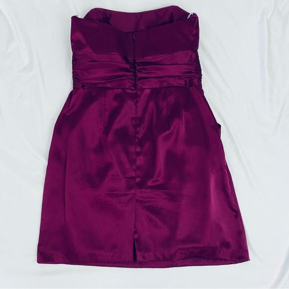 David’s Bridal Strapless Dress Size 14 - Picture 5 of 10